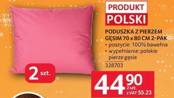 Poduszka promocja w Selgros