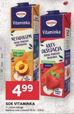 Sok Vitaminka promocja w Stokrotka