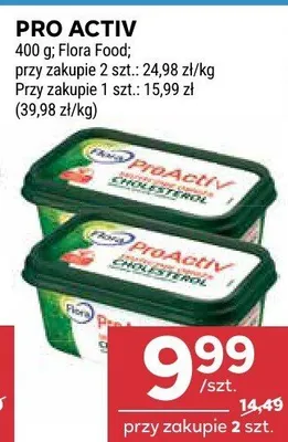 Jogurt Pro Activ Flora Food promocja w Stokrotka
