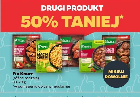 Fix Knorr (różne rodzaje) promocja w Netto