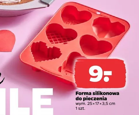 Forma silikonowa do pieczenia promocja w Netto