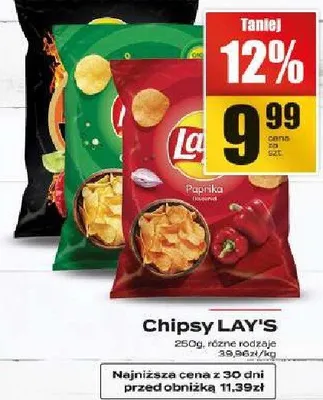 Chipsy LAY'S promocja w Supeco