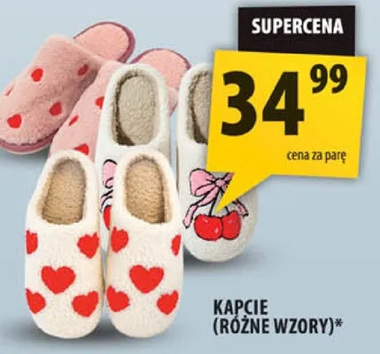Kapcie różne wzory Arhelan promocja w Arhelan
