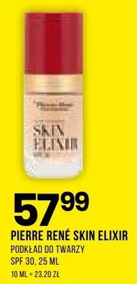 Podkład do twarzy PIERRE RENÉ SKIN ELIXIR SPF 30, 25 ML promocja w Drogerie Natura