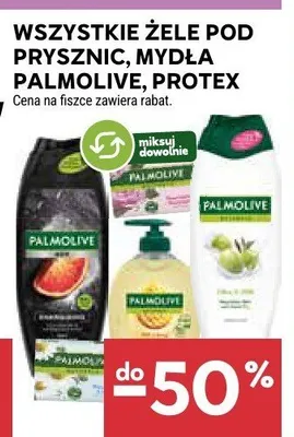 Wszystkie żele pod prysznic, mydła Palmolive, Protex promocja w Stokrotka