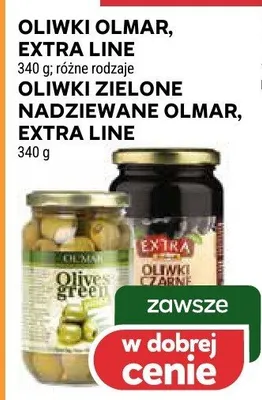 Oliwki Olmar Extra Line różne rodzaje promocja w Stokrotka