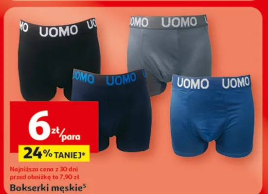 Bokserki promocja w Auchan