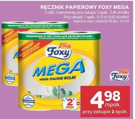 Ręcznik papierowy promocja w Stokrotka