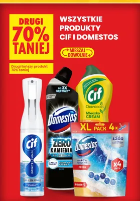 Wszystkie produkty Cif, Domestos promocja w Biedronka