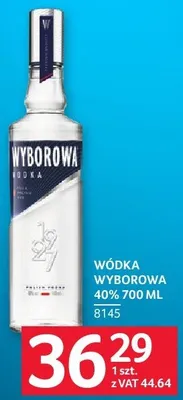 Wódka promocja w Selgros