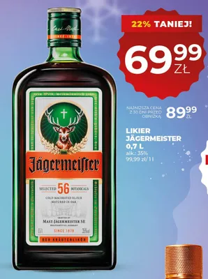 Likier promocja w Duży Ben