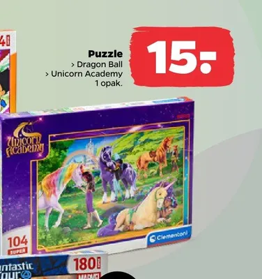 Puzzle Unicorn Academy - 104 elem. promocja w Netto