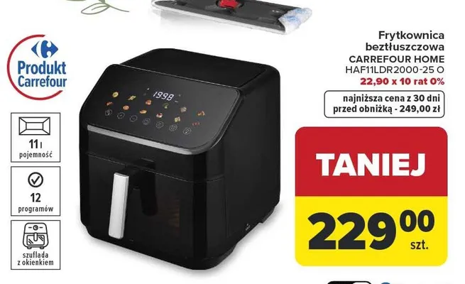 Frytkownica promocja w Carrefour