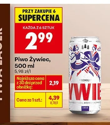Piwo promocja w Biedronka