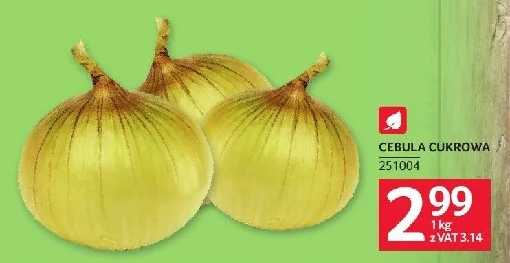 Cebula promocja w Selgros
