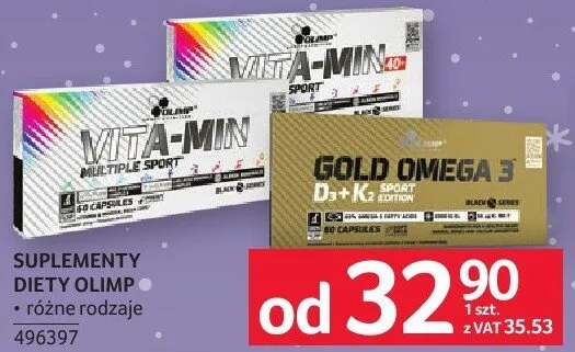 Suplement Vita-Min Plus Olimp, różne rodzaje promocja w Selgros