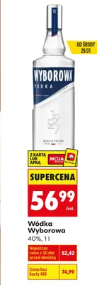 Wódka promocja w Biedronka