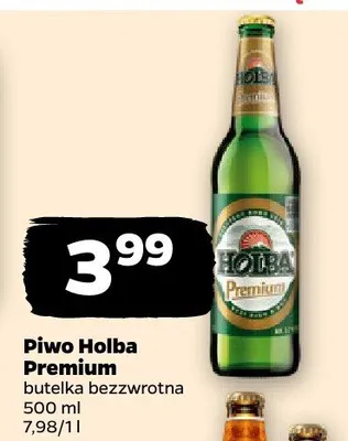 Piwo Holba Premium promocja w Netto
