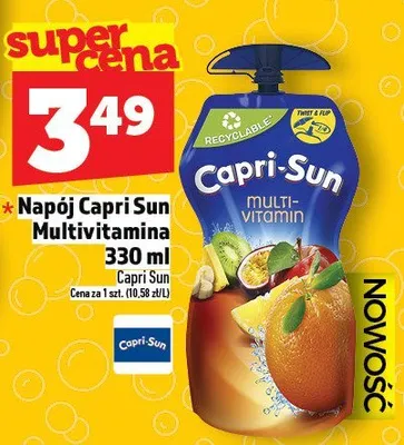 Napój Capri Sun Multivitamina 330ml promocja w TOPAZ