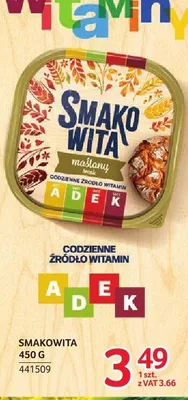 Margaryna Smakowita 450 g promocja w Selgros