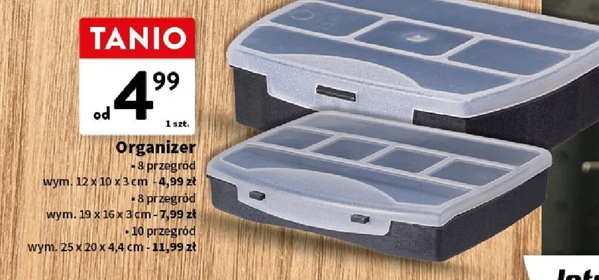 Organizer z przegródkami Intermarche promocja w Intermarche