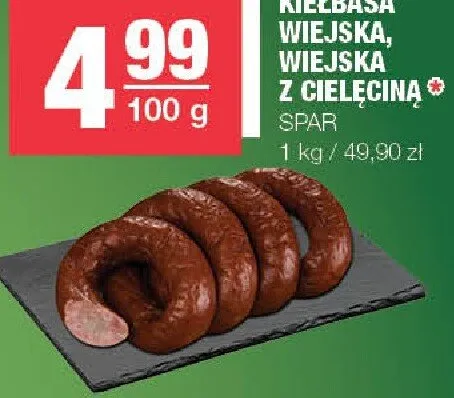 Kiełbasa promocja w SPAR