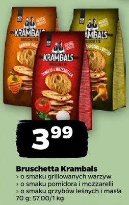 Bruschetta, różne smaki promocja w Netto