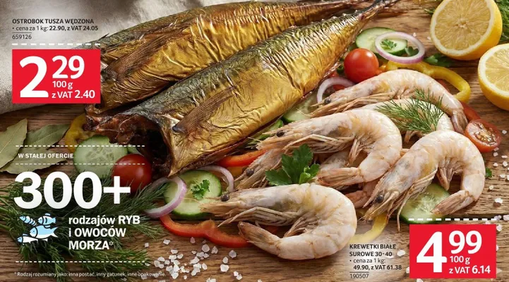 Krewetki promocja w Selgros