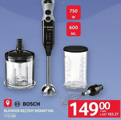 Blender ręczny promocja w Selgros