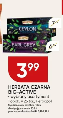 Herbata promocja w Chata Polska