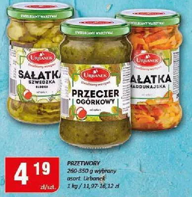 Przetwory Urbanek sałatka szwedzka promocja w Chorten