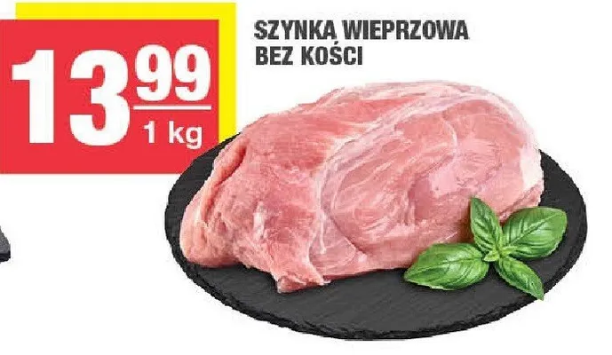 Szynka wieprzowa bez kości SPAR promocja w SPAR