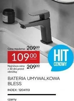Bateria umywalkowa BLESS Abra Meble promocja w Abra Meble