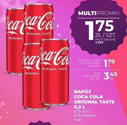 Napój promocja w Duży Ben