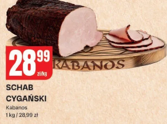 Schab cygański Kabanos promocja w Chorten