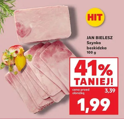 Szynka beskidzka Jan Bielesz promocja w Kaufland