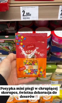 Dekoracja Perełki Cukrowe Mini Piegi promocja w Intermarche