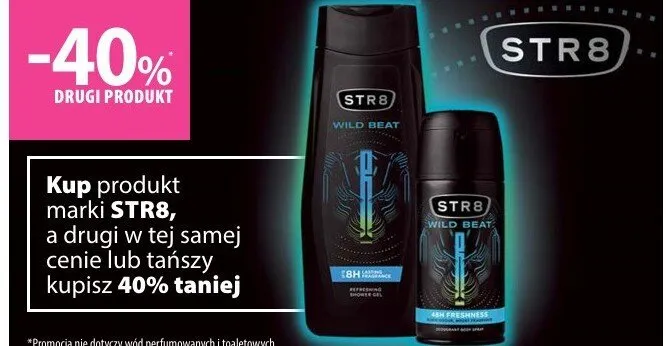 Produkty  marki STR8 promocja w Hebe