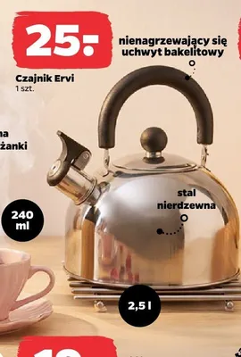 Czajnik 2,5l promocja w Netto