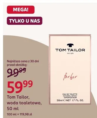 Woda toaletowa 50 ml promocja w Rossmann