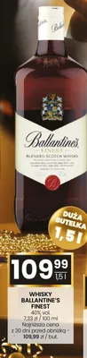 Whisky Ballantine's Finest 40% vol. 1,5l promocja