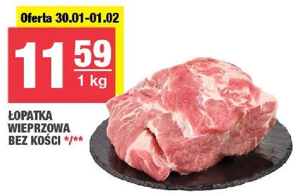 Łopatka wieprzowa promocja w SPAR