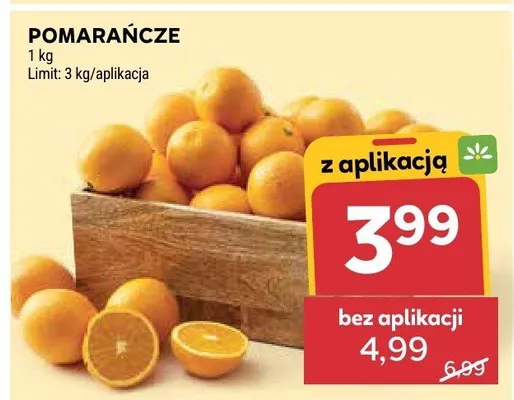 Pomarańcze promocja w Stokrotka