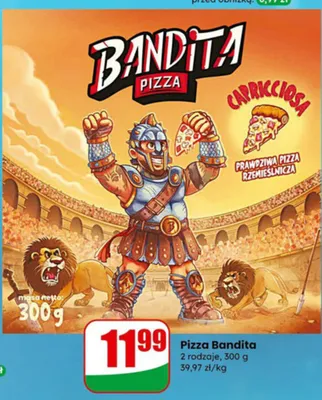Pizza 2 rodzaje promocja w Dino