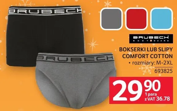 Bokserki promocja w Selgros