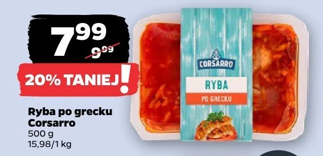 Ryba po grecku Corsarro promocja w Netto
