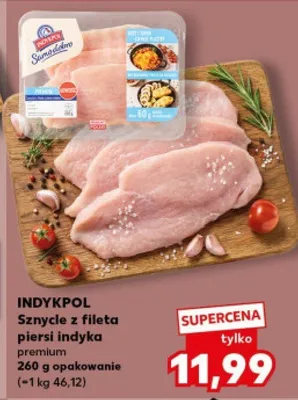 Sznycle z fileta piersi indyka premium promocja w Kaufland