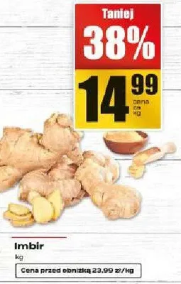 Imbir promocja w Supeco