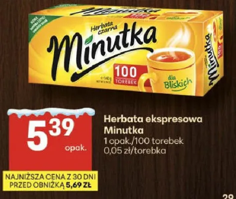 Herbata promocja w Delikatesy Centrum