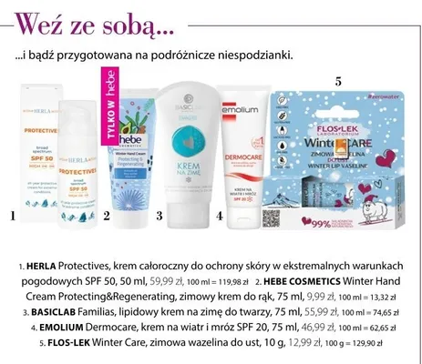 Wazelina Winter Care, zimowa wazelina do ust promocja w Hebe